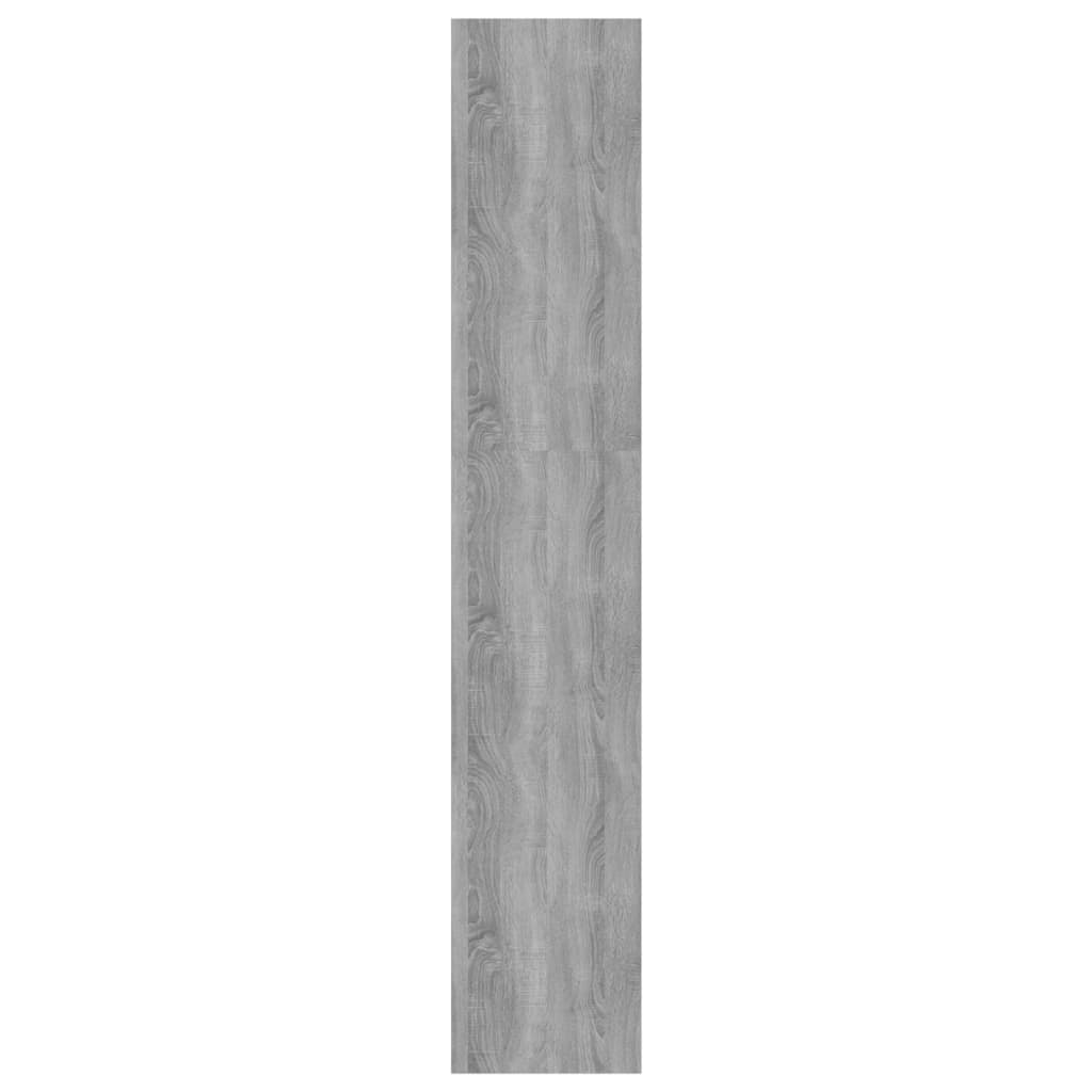 Βιβλιοθήκη/Διαχωρ. Χώρου Γκρι Sonoma 80x30x135 εκ Επεξεργ. Ξύλο