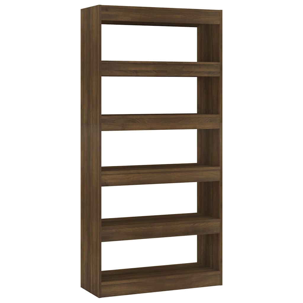 Βιβλιοθήκη/Διαχωρισ. Χώρου Sonoma Δρυς 80x30x135 εκ. Επεξ. Ξύλο