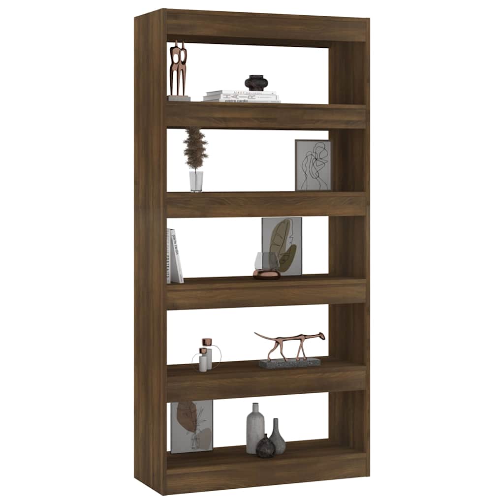 Βιβλιοθήκη/Διαχωρισ. Χώρου Sonoma Δρυς 80x30x135 εκ. Επεξ. Ξύλο