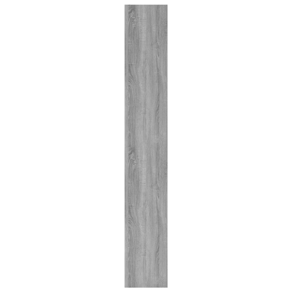 Βιβλιοθήκη/Διαχωρ. Χώρου Γκρι Sonoma 80x30x198 εκ Επεξεργ. Ξύλο