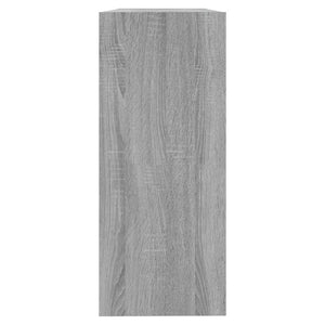 Βιβλιοθήκη/Διαχωριστικό Χώρου Γκρι Sonoma 100x30x72 εκ. - Pakobazaar