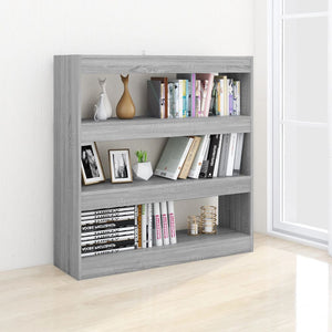 Βιβλιοθήκη/Διαχωριστικό Χώρου Γκρι Sonoma 100 x 30 x 103 εκ.