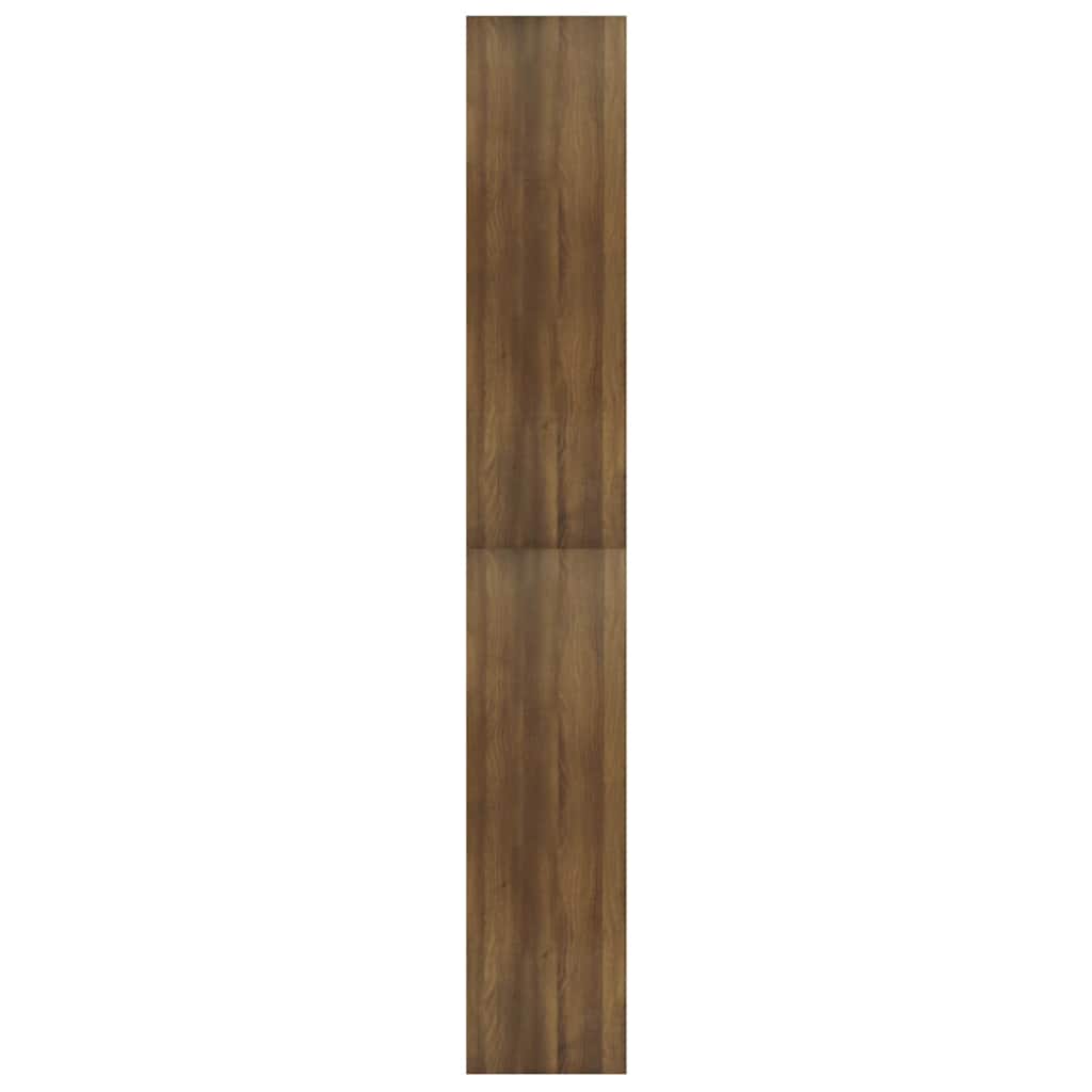 Βιβλιοθήκη/Διαχωρ. Χώρου Καφέ Δρυς 100x30x198 εκ Επεξεργ. Ξύλο