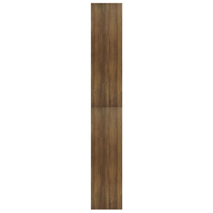 Βιβλιοθήκη/Διαχωρ. Χώρου Καφέ Δρυς 100x30x198 εκ Επεξεργ. Ξύλο