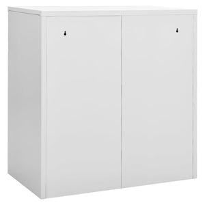 Φοριαμοί 2 τεμ. Ανοιχτό Γκρι/Μπλε 90 x 45 x 92,5 εκ. Ατσάλινοι - PAKOBAZAAR