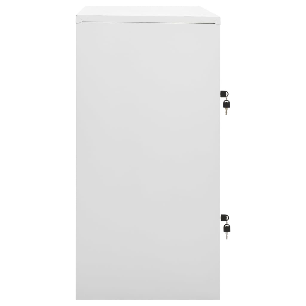 Φοριαμοί 5 τεμ. Ανοιχτό Γκρι/Μπλε 90 x 45 x 92,5 εκ. Ατσάλινοι - PAKOBAZAAR