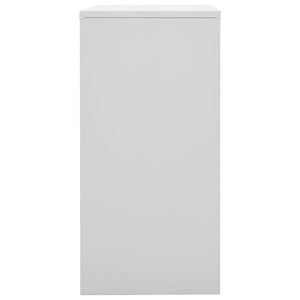 Φοριαμοί 2 τεμ. Ανοιχτό Γκρι/Μπλε 90 x 45 x 92,5 εκ. Ατσάλινοι - PAKOBAZAAR