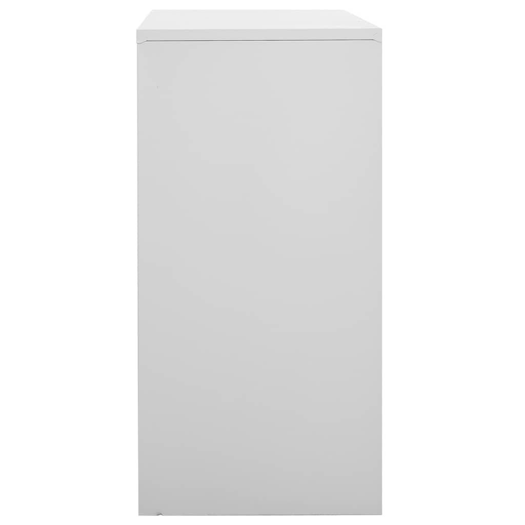Φοριαμοί 5 τεμ. Ανοιχτό Γκρι 90 x 45 x 92,5 εκ. Ατσάλινοι - PAKOBAZAAR