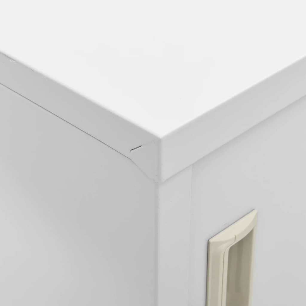 Φοριαμοί 5 τεμ. Ανοιχτό Γκρι 90 x 45 x 92,5 εκ. Ατσάλινοι - Pakobazaar