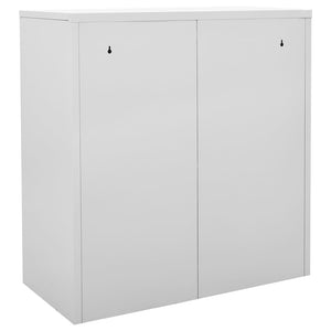 Φοριαμοί 5 τεμ. Ανοιχτό Γκρι/Πράσινο 90x45x92,5 εκ. Ατσάλινοι - PAKOBAZAAR