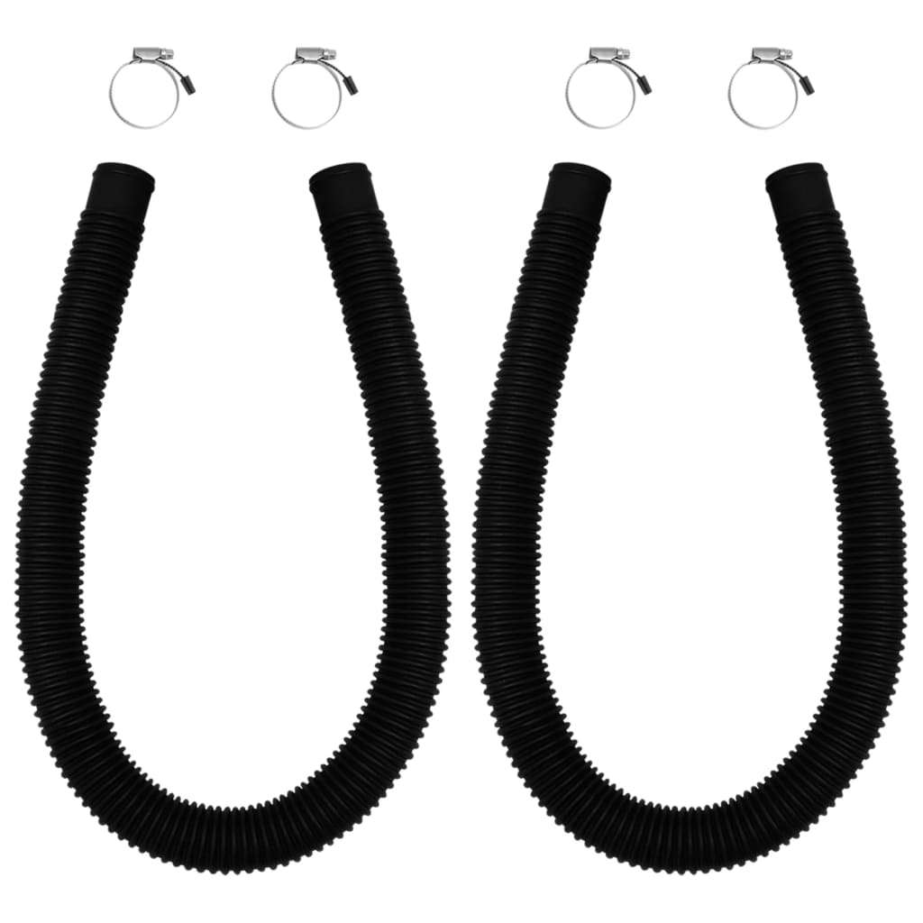 Πάνελ Θέρμανσης Πισίνας Κυρτά Ηλιακά 2 τεμ. 72,5 x 46 εκ. - PAKOBAZAAR