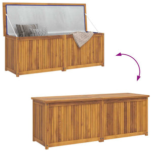 Μπαούλο Κήπου 150 x 50 x 55 εκ. από Μασίφ Ξύλο Teak
