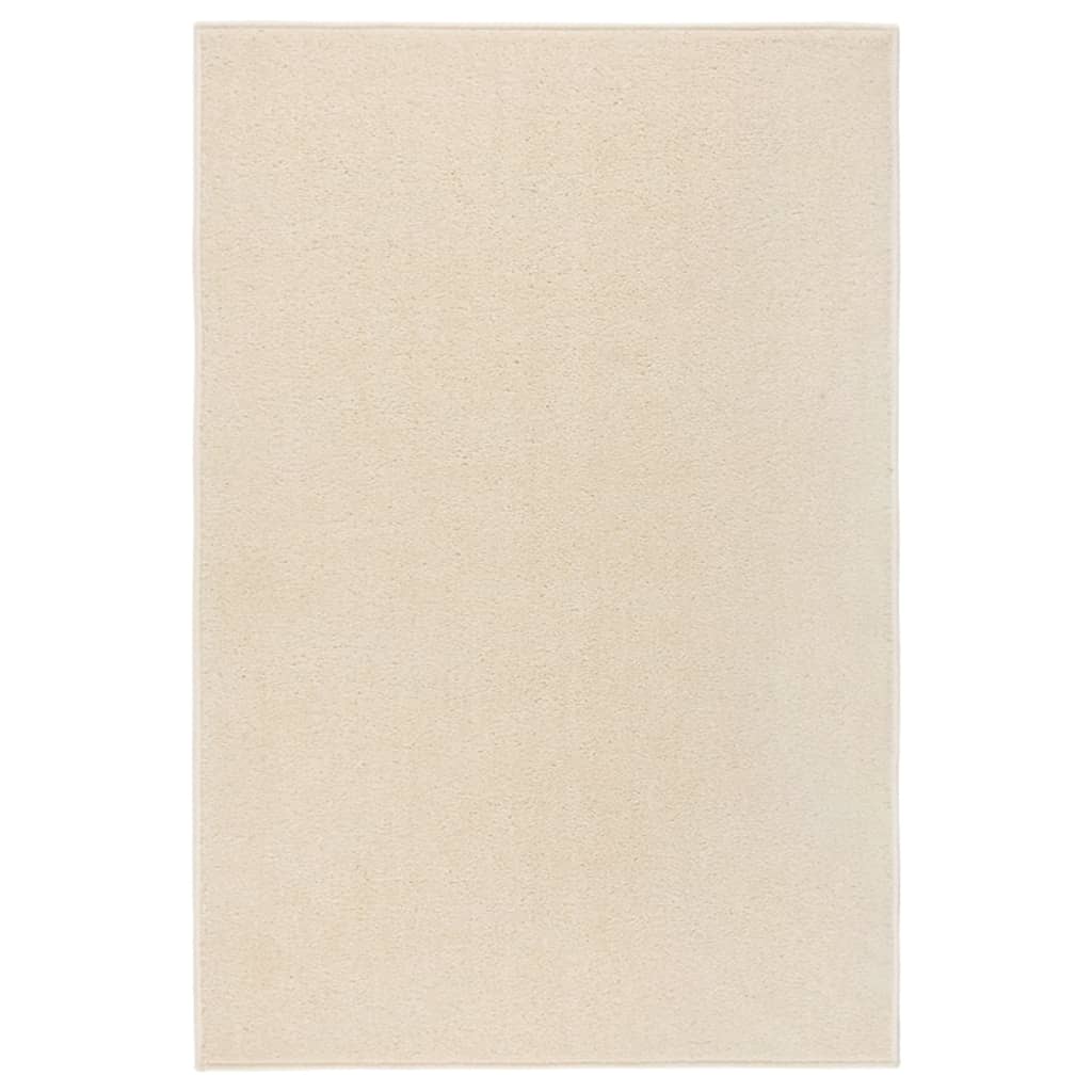 Χαλί Κοντό Πέλος Κρεμ 160 x 230 εκ.
