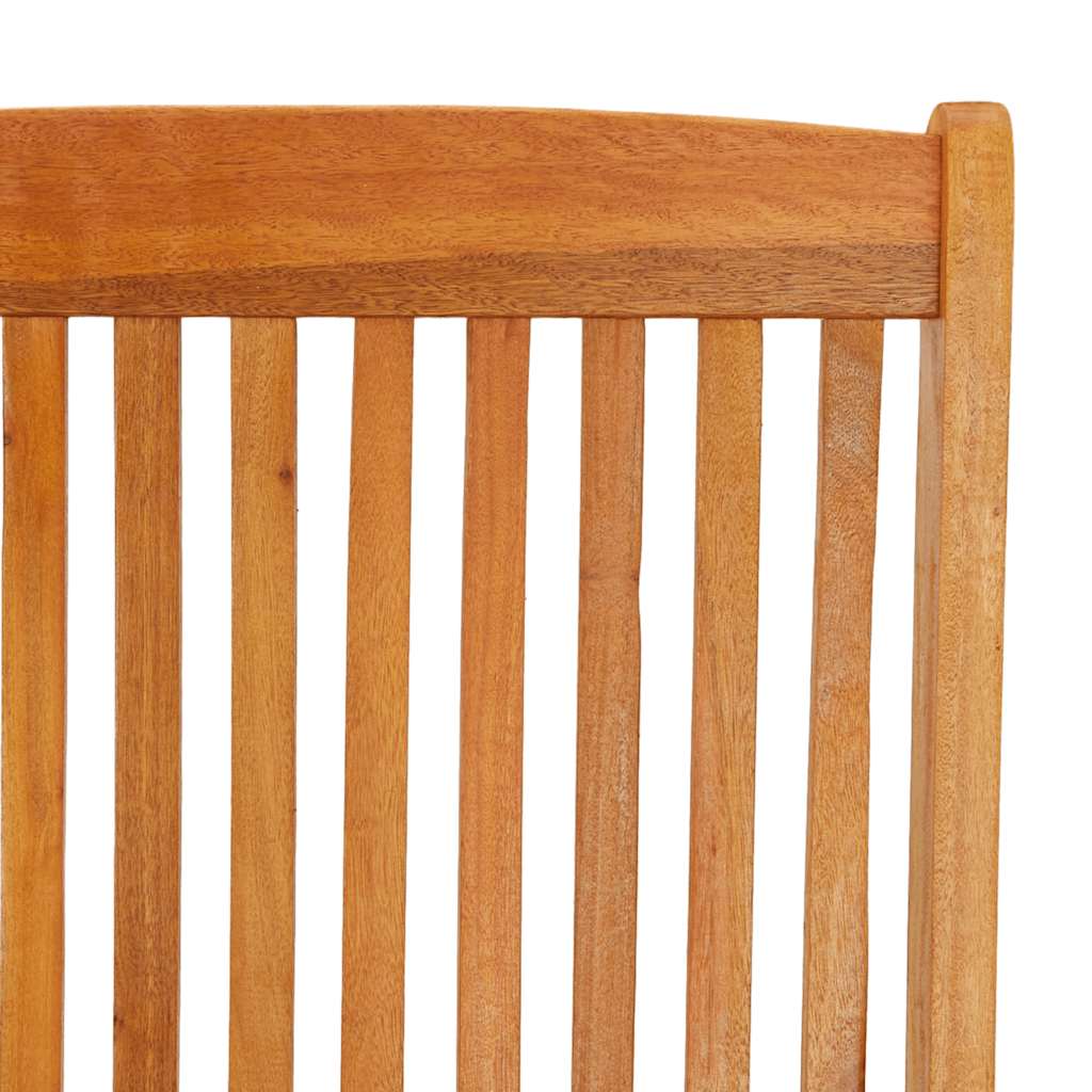 Καρέκλες Κήπου Πτυσσόμενες 2 τεμ. από Μασίφ Ξύλο Ευκαλύπτου