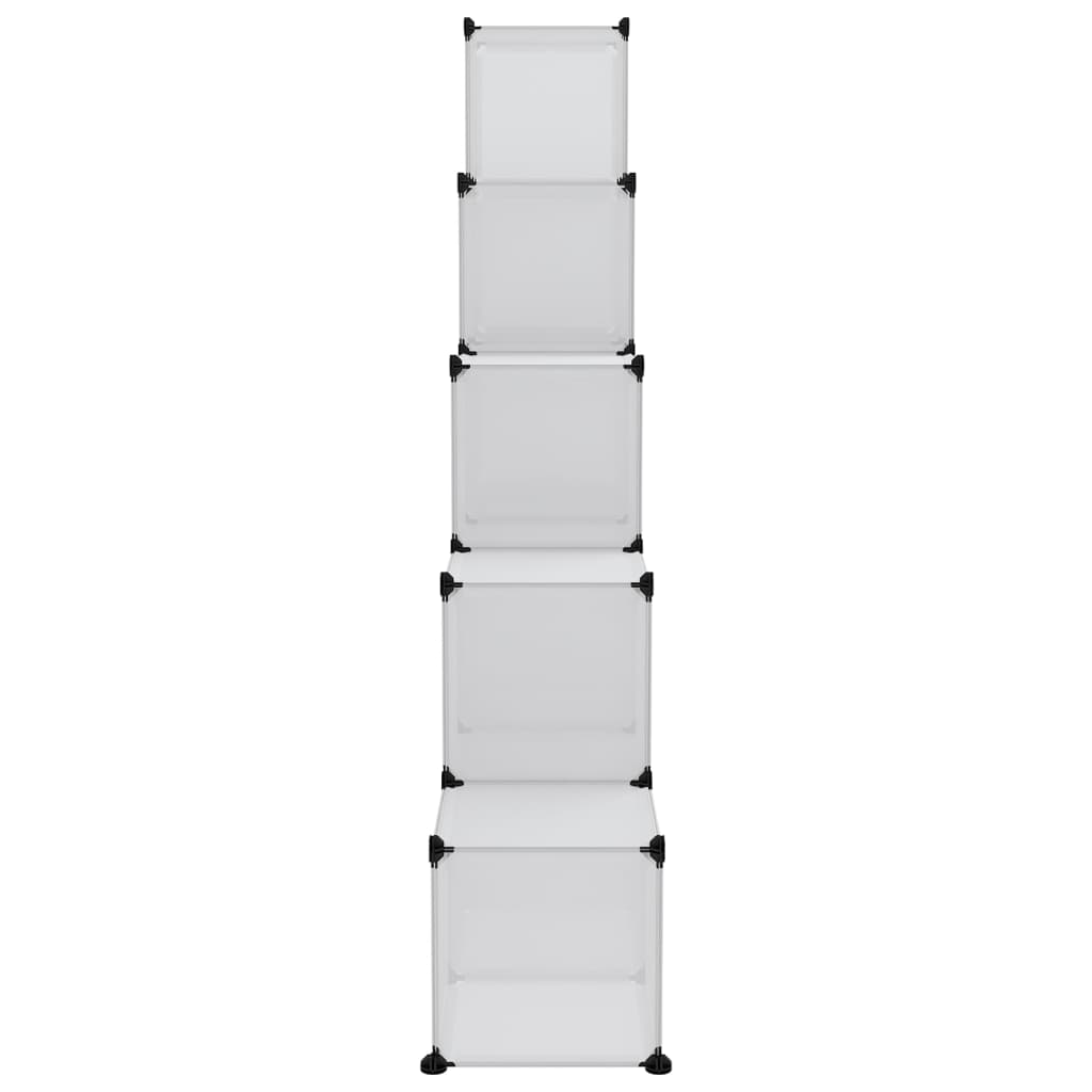 Οργανωτής Αποθήκευσης σε Κύβους με 15 Κύβους και Πορτάκια από Διαφανές PP - Pakobazaar