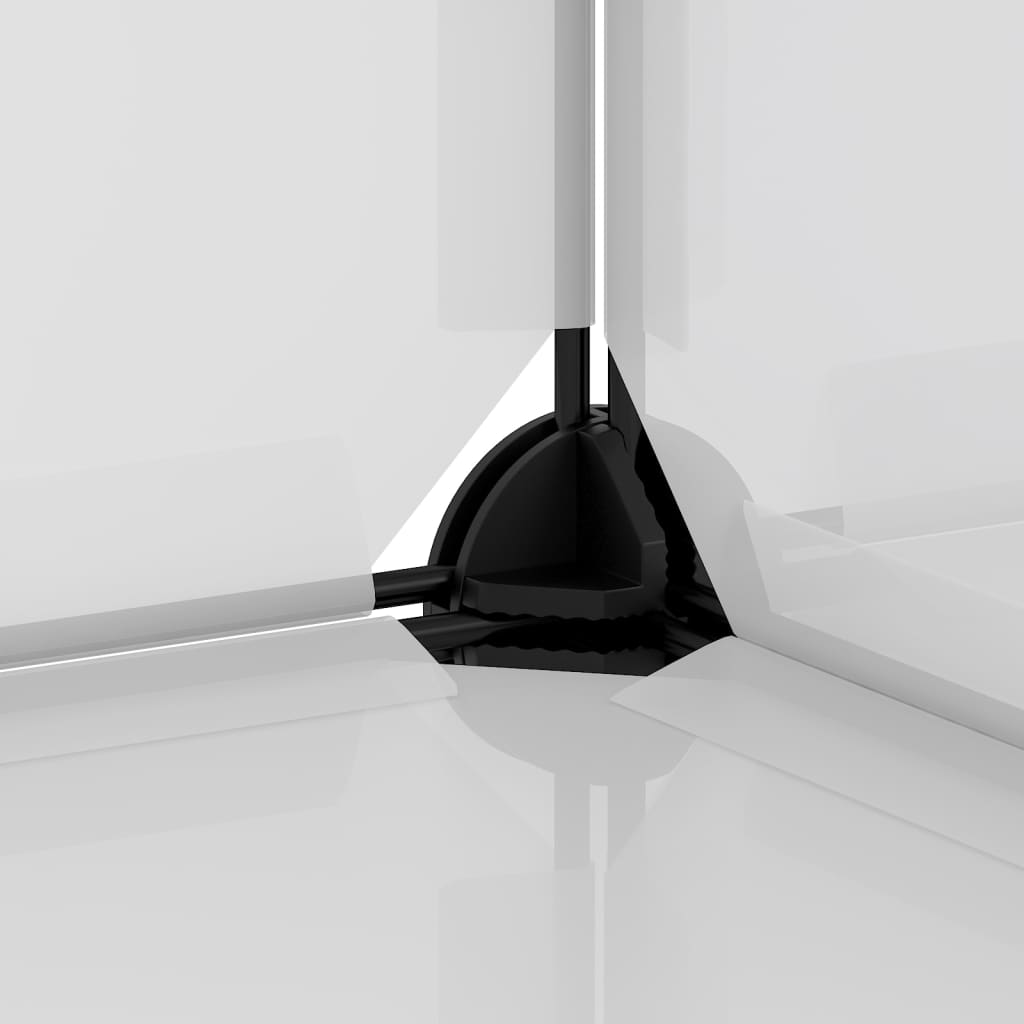 340559  Παπουτσοθήκη Διαφανής 93x36,5x140 εκ. από Πολυπροπυλένιο - Pakobazaar