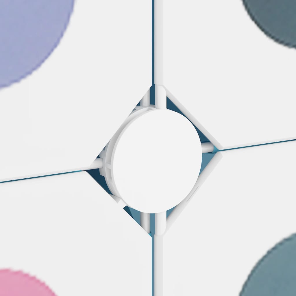 Ντουλάπι Αποθήκευσης Παιδικό με 15 Κύβους Μπλε από Πολυπ/λένιο