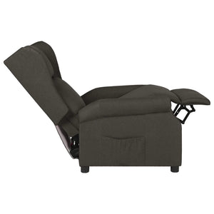 Πολυθρόνα Ανακλινόμενη Taupe Υφασμάτινη - Pakobazaar