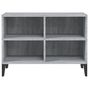 Έπιπλο Τηλεόρασης Γκρι Sonoma 69,5x30x50 εκ. με Μεταλλικά Πόδια