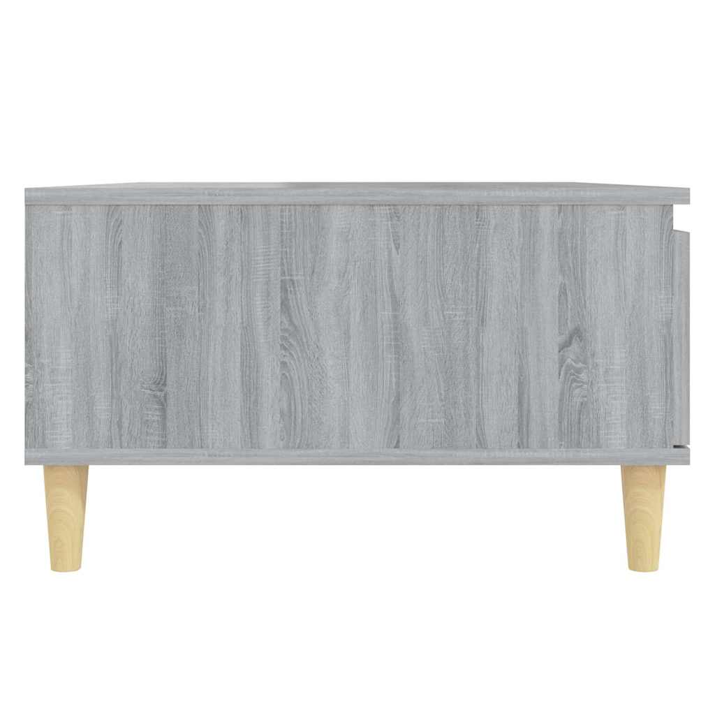 Τραπεζάκι Σαλονιού Γκρι Sonoma 90x60x35 εκ. Επεξεργασμένο Ξύλο