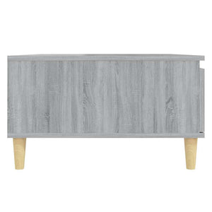 Τραπεζάκι Σαλονιού Γκρι Sonoma 90x60x35 εκ. Επεξεργασμένο Ξύλο