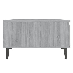 Τραπεζάκι Σαλονιού Γκρι Sonoma 90x60x35 εκ. Επεξεργασμένο Ξύλο