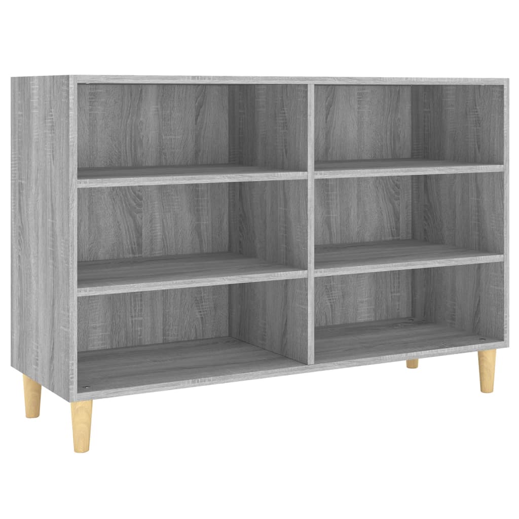 Ραφιέρα Γκρι Sonoma 103,5 x 35 x 70 εκ. από Επεξεργασμένο Ξύλο