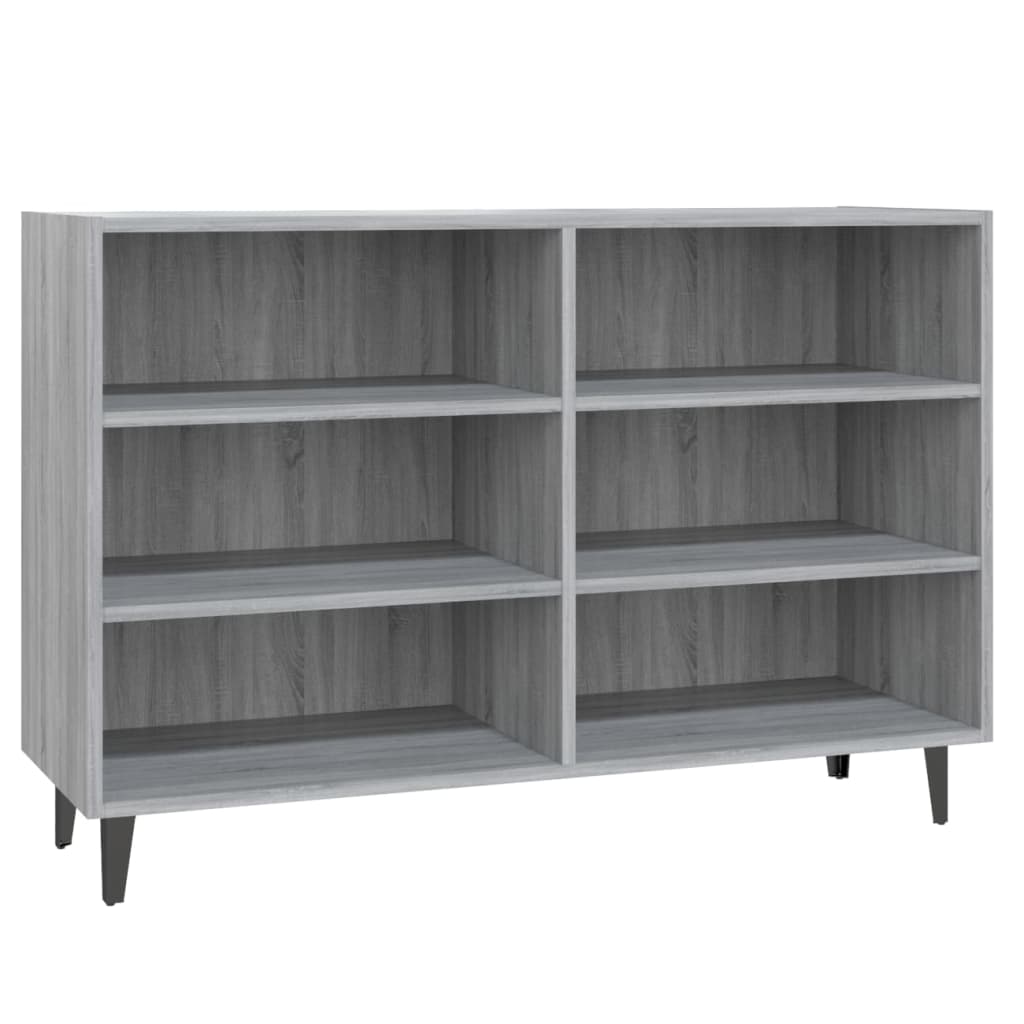 Ραφιέρα Γκρι Sonoma 103,5 x 35 x 70 εκ. από Επεξεργασμένο Ξύλο