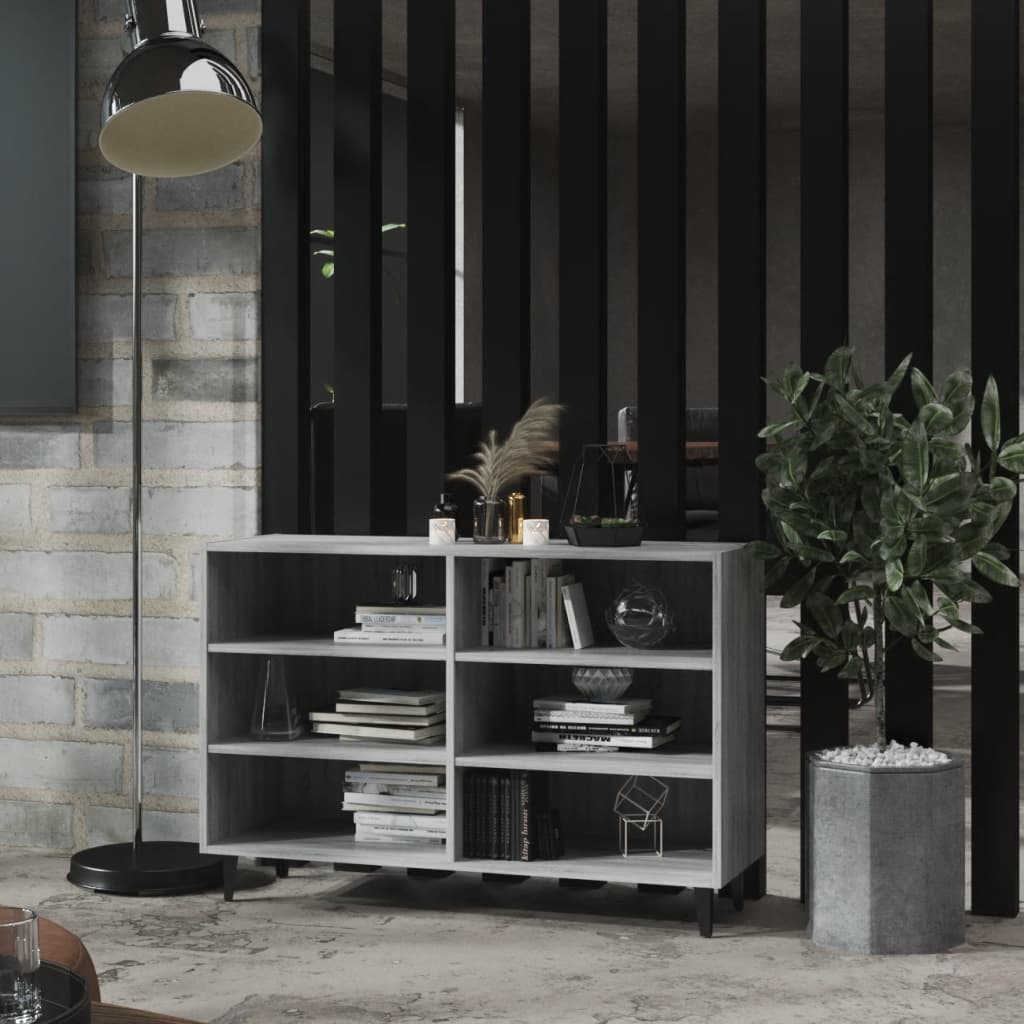 Ραφιέρα Γκρι Sonoma 103,5 x 35 x 70 εκ. από Επεξεργασμένο Ξύλο