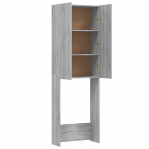 Ντουλάπι Πλυντηρίου Γκρι Sonoma 64 x 25,5 x 190 εκ. - Pakobazaar