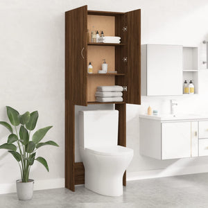 Ντουλάπι Πλυντηρίου Καφέ Δρυς 64 x 25,5 x 190 εκ. - Pakobazaar