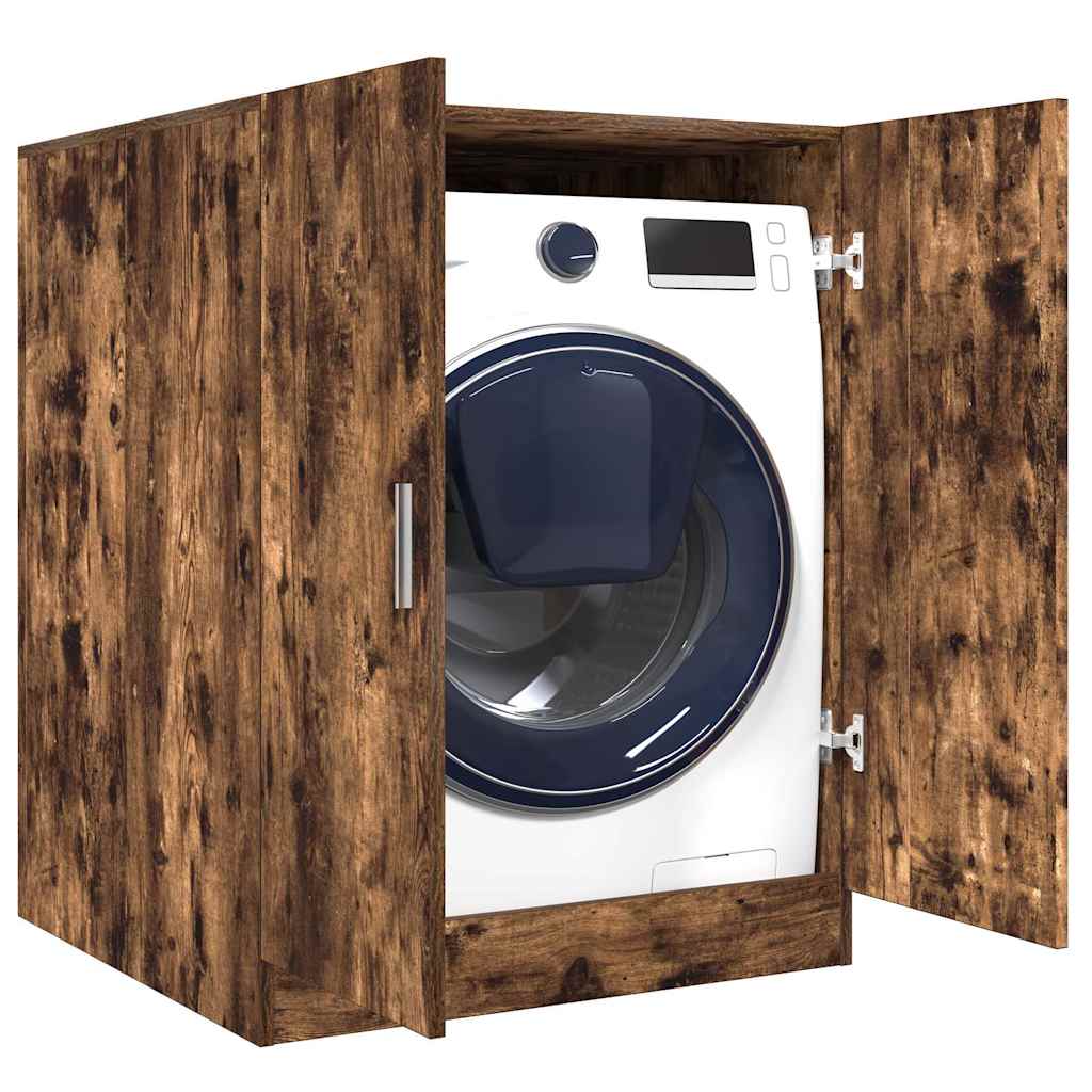 Ντουλάπι Πλυντηρίου Καπνιστός Δρυς 71 x 71,5 x 91,5 εκ.
