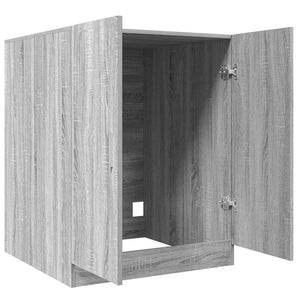 Ντουλάπι Πλυντηρίου Γκρι Sonoma 71 x 71,5 x 91,5 εκ. - Pakobazaar