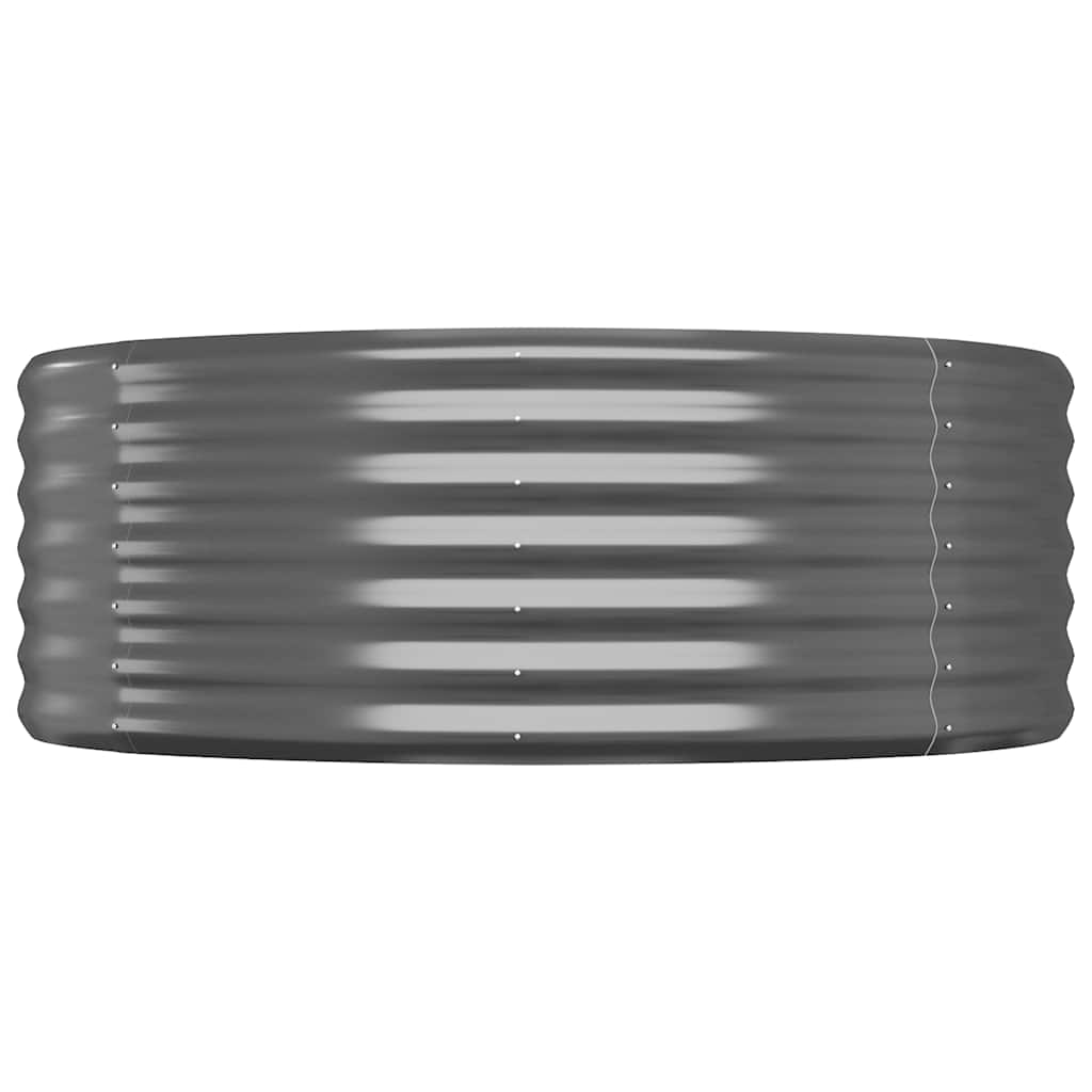 Ζαρντινιέρα Ανθρακί 175x100x36εκ Γαλβανισμένος χάλυβας