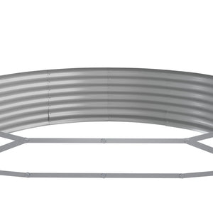 Ζαρντινιέρα Καφέ 450x140x36 εκ. Γαλβανισμένος χάλυβας - Pakobazaar
