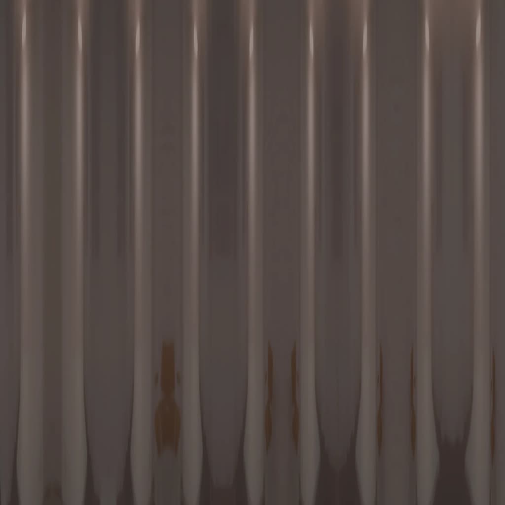 Πάνελ Οροφής 12 τεμ. Καφέ 60x36 εκ. Γαλβανισμένος χάλυβας