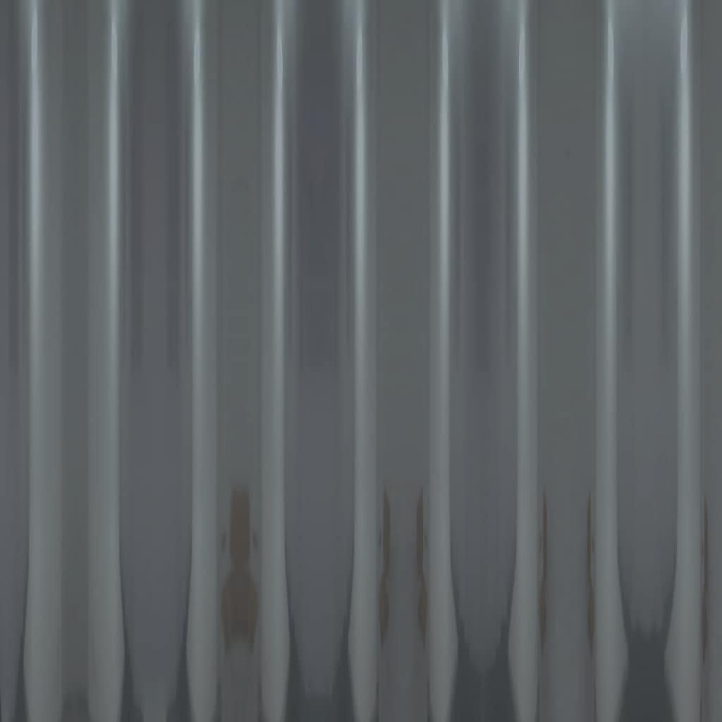 Πάνελ Οροφής 12 τεμ. Ανθρακί 60x36 εκ. Γαλβανισμένος χάλυβας