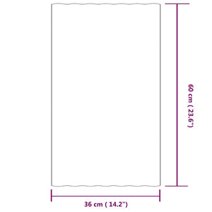 Πάνελ Οροφής 12 τεμ. Ανθρακί 60x36 εκ. Γαλβανισμένος χάλυβας