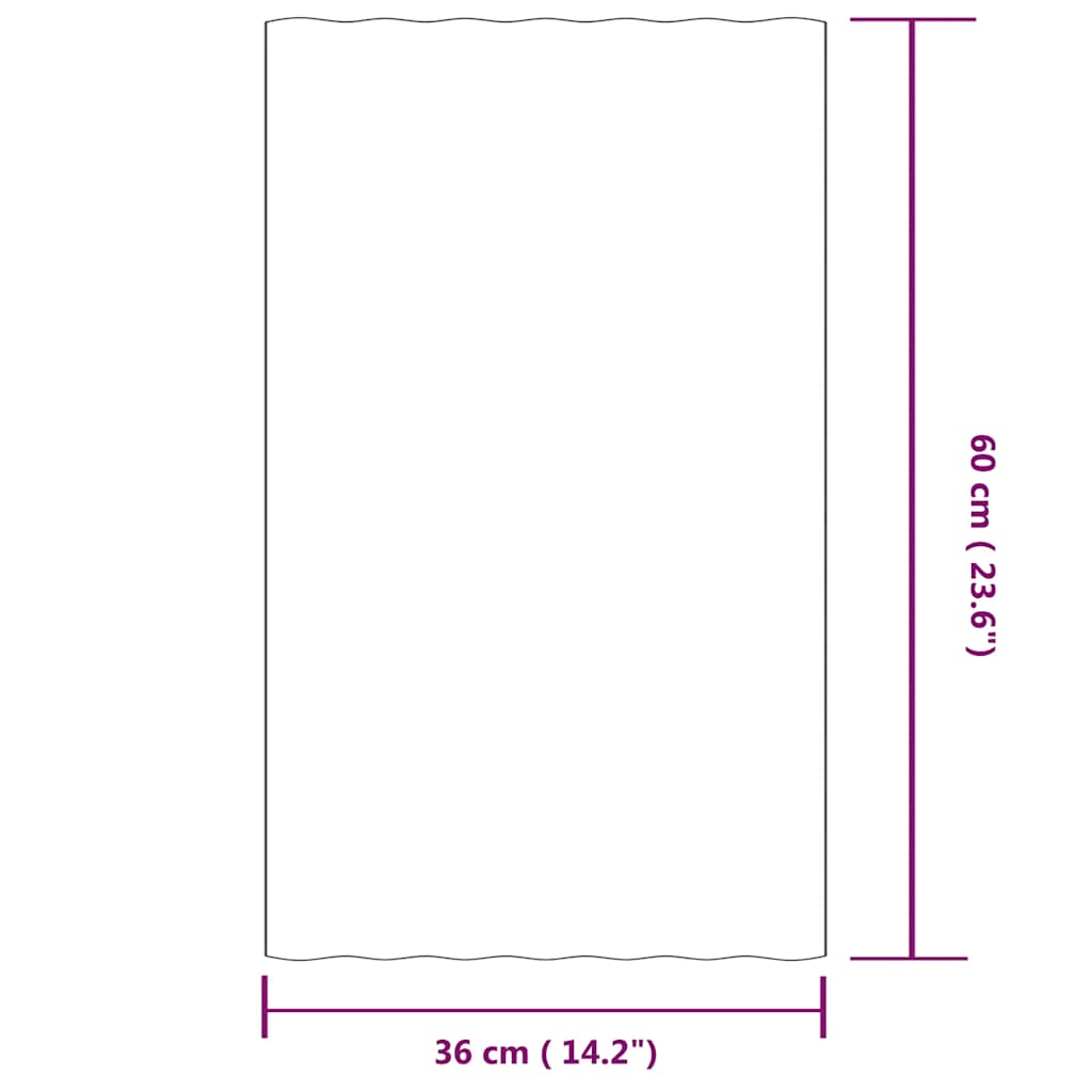 Πάνελ Οροφής 36 τεμ. Ανθρακί 60x36 εκ. Γαλβανισμένος χάλυβας - Pakobazaar