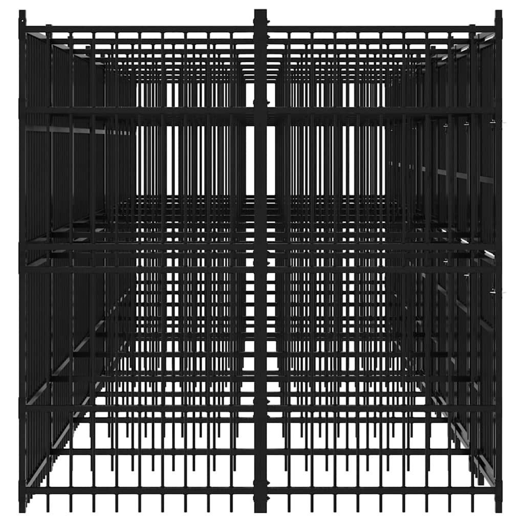 Κλουβί Σκύλου Εξωτερικού Χώρου 12,9 μ² από Ατσάλι - PAKOBAZAAR