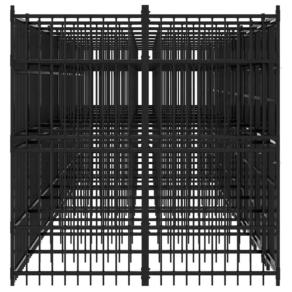 Κλουβί Σκύλου Εξωτερικού Χώρου 16,59 μ² από Ατσάλι - PAKOBAZAAR