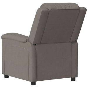Καρέκλα Ανακλινόμενη Ανοιχτό Γκρι Βελούδινη