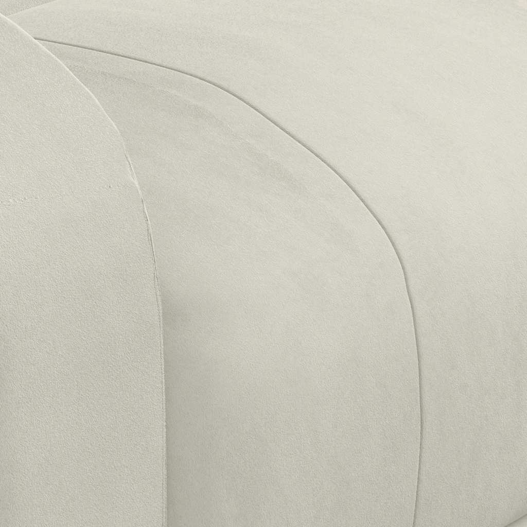 Πολυθρόνα Μασάζ Κρεμ Βελούδινη