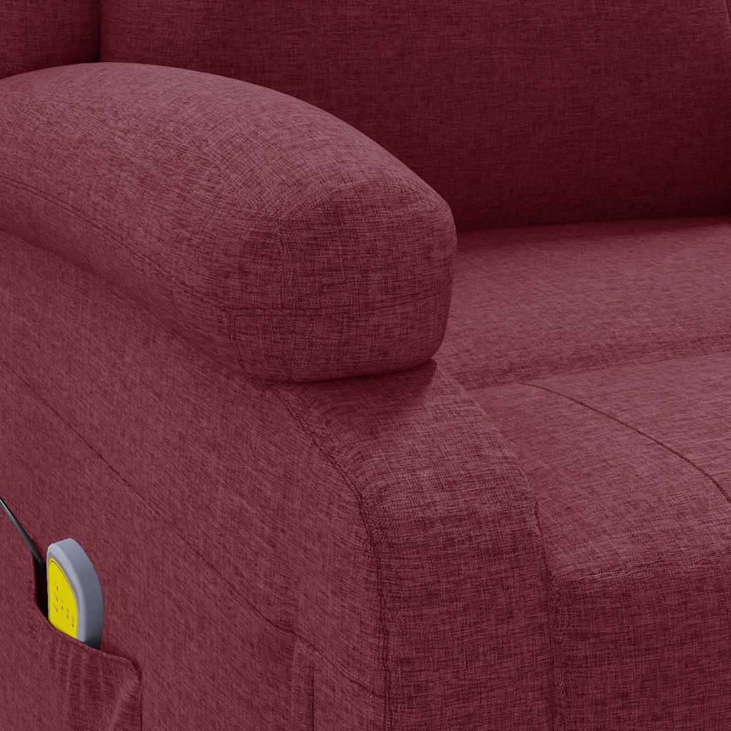Πολυθρόνα Μπερζέρα Μασάζ Μπορντό Υφασμάτινη