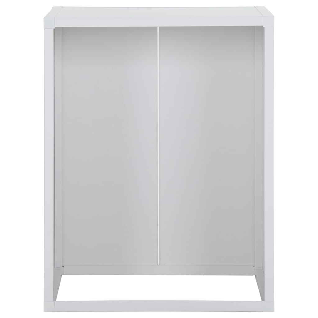 Ντουλάπι Πλυντηρίου Λευκό 68,5 x 64,5 x 88 εκ. από PVC