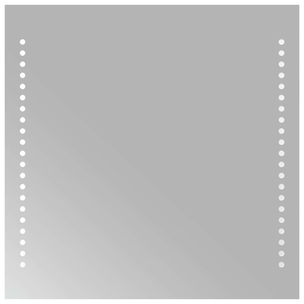 Καθρέφτης Μπάνιου με LED 40x40 εκ. - PAKOBAZAAR