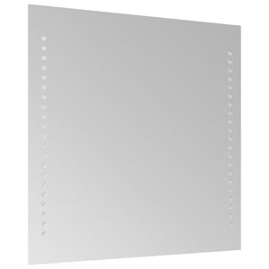 Καθρέφτης Μπάνιου με LED 40x40 εκ. - PAKOBAZAAR