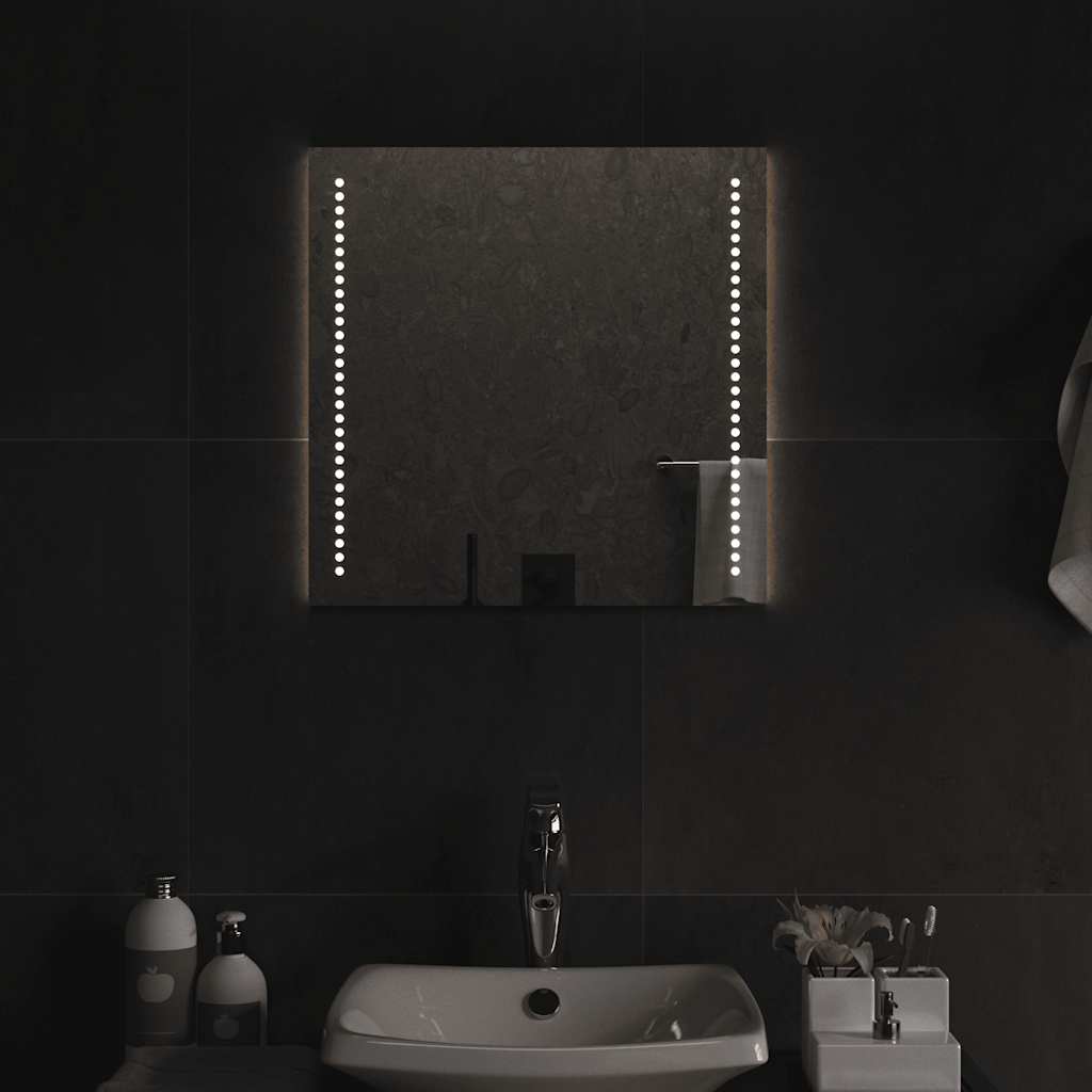 Καθρέφτης Μπάνιου με LED 50x50 εκ. - PAKOBAZAAR