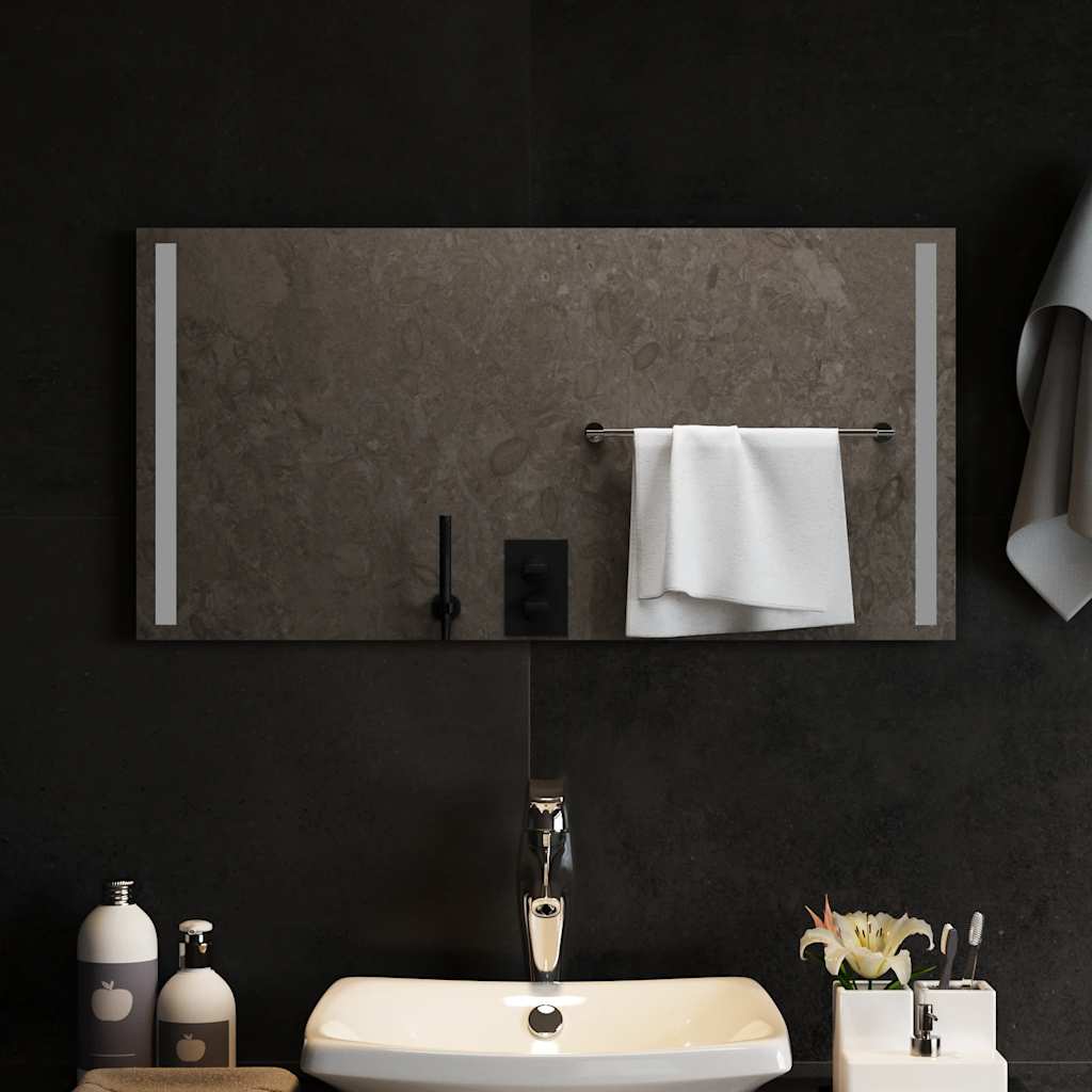 Καθρέφτης Μπάνιου με LED 80x40 εκ. - PAKOBAZAAR