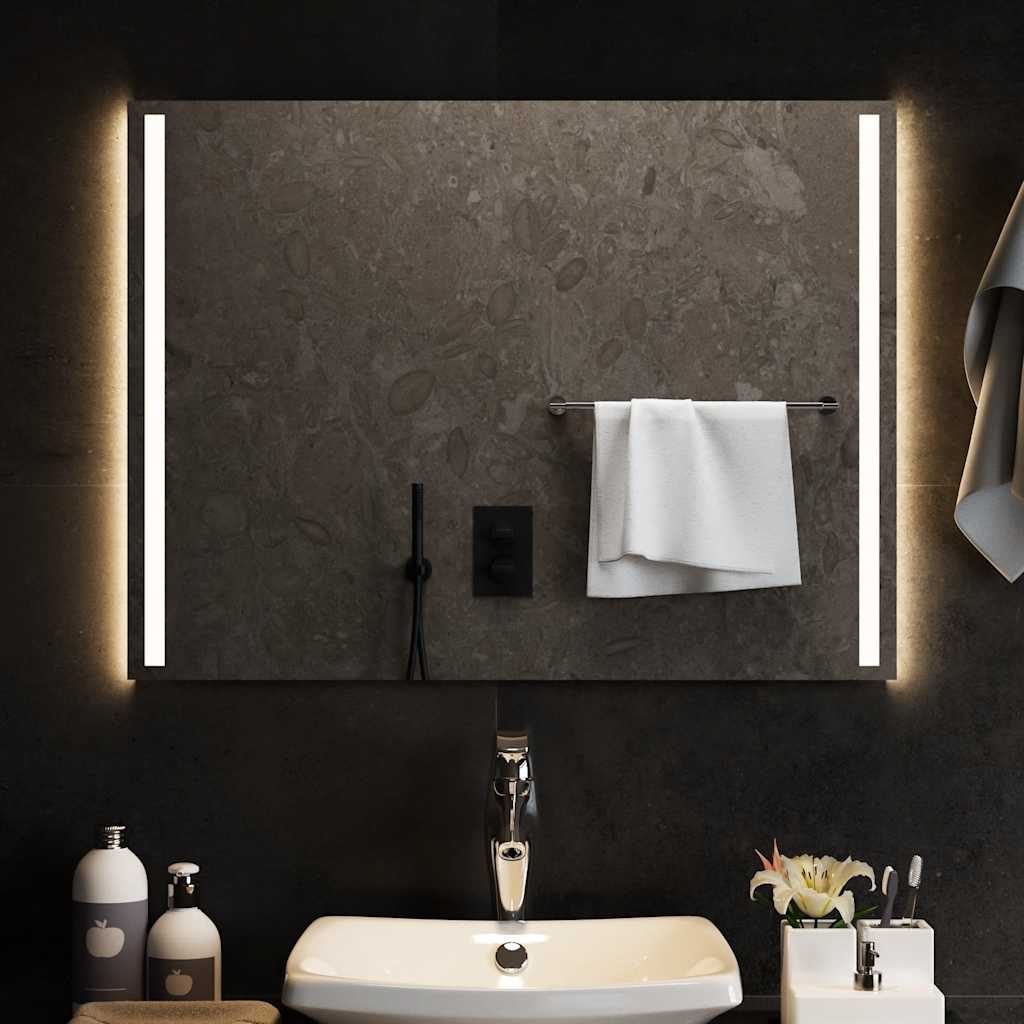 Καθρέφτης Μπάνιου με LED 80x60 εκ. - PAKOBAZAAR